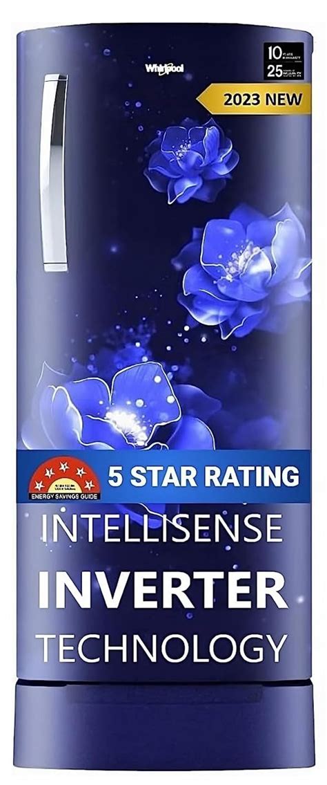 Whirlpool 207 L 5 Star Icemagic Pro Inverter Direct-Cool Single Door ...