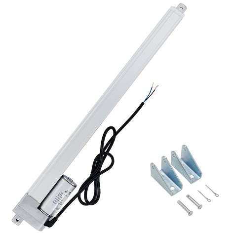 Buy JQDML 18 Inch Stroke 12V Linear Actuator 300N/66lbs Speed 1.77"/sec ...