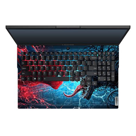 Spiderman vs Venom Showdown Lenovo Legion 5 15ARH05 3D Laptop Skin