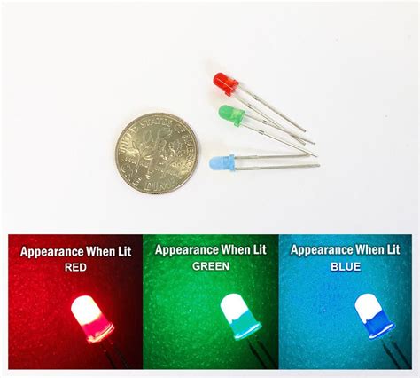 Tony's TTX ~ All Scale ~ Ultra 3mm Red Green & Blue LED Kit for PSXX ...