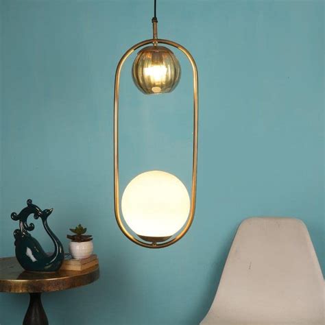 ELIANTE Enchanting Gold Iron Hanging Light by Jainsons Lights - Js-474