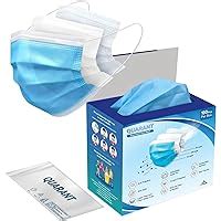 ASGARD Melt-Blown Fabric Disposable Face Mask with Nose Clip (Blue ...