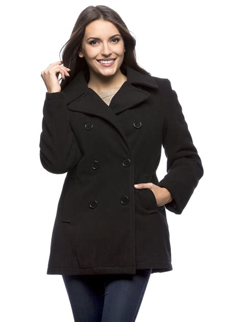Classic Wool Pea Coat Womens at Audrey Stier blog