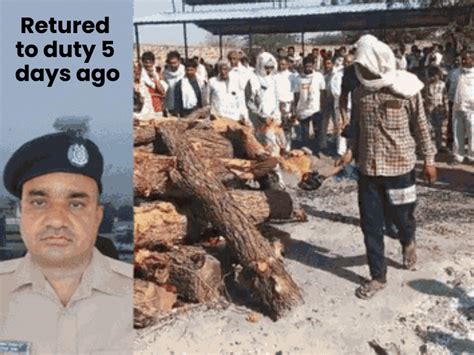 Wife's final salute to martyred CRPF jawan in Barmer