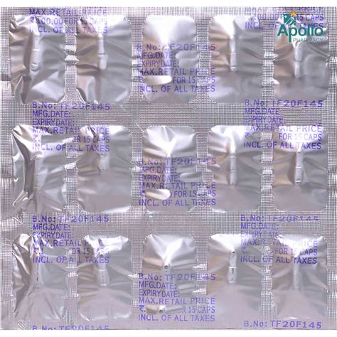 Clavix Gold-20 Capsule 15's Price, Uses, Side Effects, Composition ...