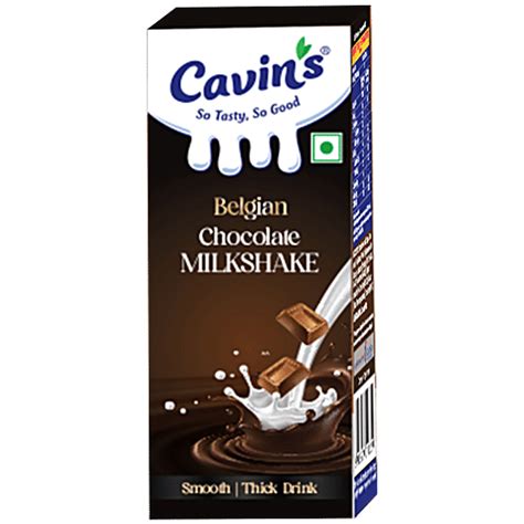 Buy Cavins Belgian Chocolate Milkshake Online at Best Price of Rs 36 ...