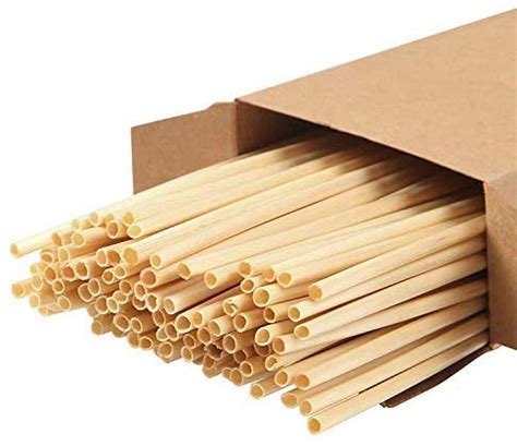 TUGS 100% Wheat Grass Straws - Pack of 100, Natural Eco Friendly ...