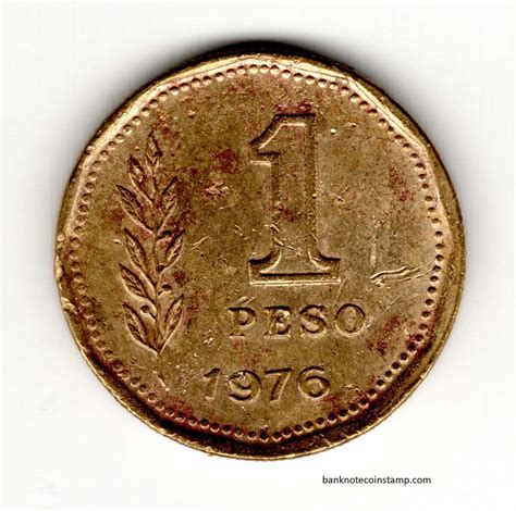 Argentina 1 Pesos Used Coin – Banknotecoinstamp