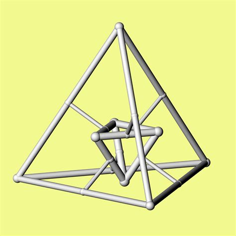 Tetrahedron 3D Model 的图像结果