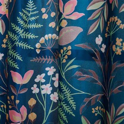 Buy Vivian Agagte Set of 2 Printed Light Filtering Window Curtains from ...