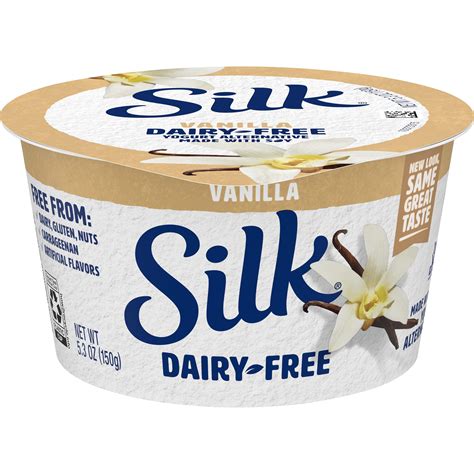Silk Vanilla Soy Milk Yogurt Alternative, 5.3 Oz. - Walmart.com ...