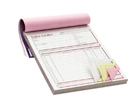 A4 Bill Book – 1+1 – Qty = 10 – Double side – 70 GSM Paper – Single ...