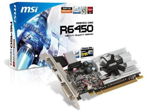 Amazon.in: Buy MSI ATI Radeon HD6450 1 GB DDR3 VGA/DVI/HDMI Low Profile ...