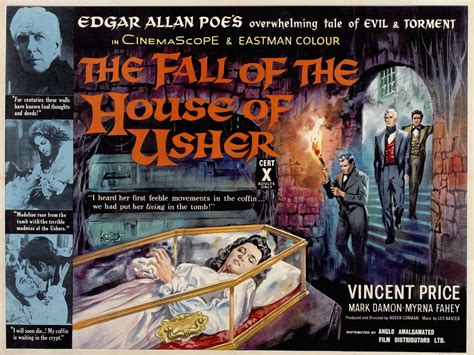 HOUSE OF USHER aka THE FALL OF THE HOUSE OF USHER (1960) Reviews and ...