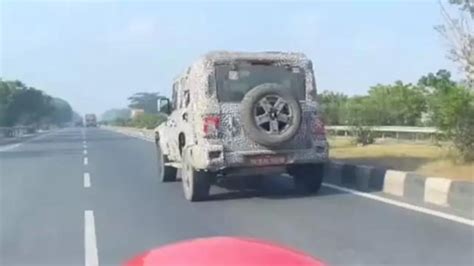 5-Door Mahindra Thar: An Off-Road Adventure Vehicle with More Space and ...