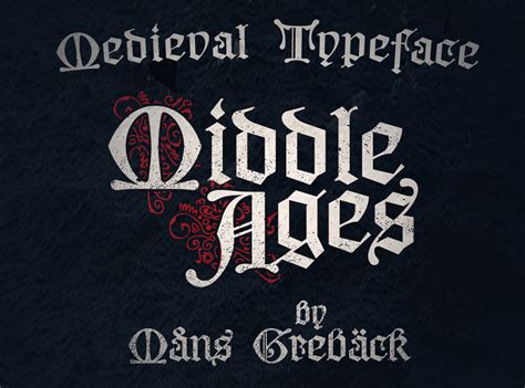 Middle Ages Font | dafont.com