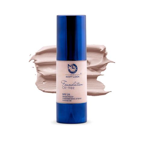 Mattlook Oil Free & Waterproof Foundation, SPF 25 – Little Profit ...