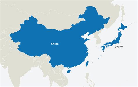 Map Of North Asia Countries
