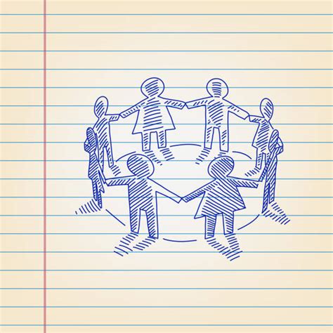 Image result for Paper People Drawing