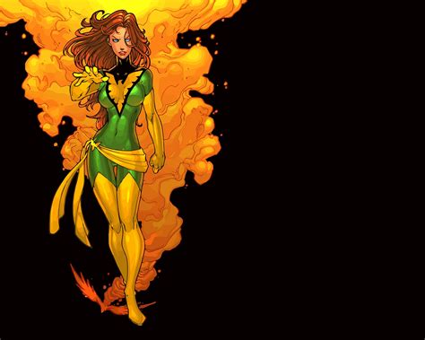 Download Jean Grey Comic Phoenix Wallpaper