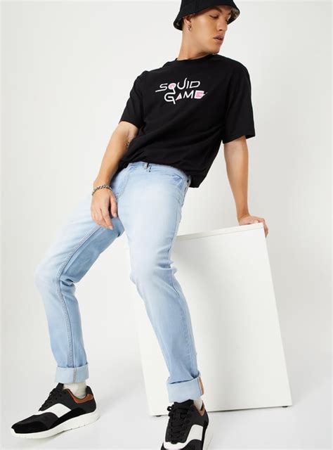 Buy Men Washed Skinny Fit Jeans Online at just Rs. 999.0 ...