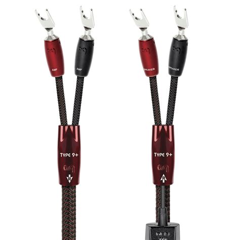 AudioQuest 6,5' Type 9+DBS Vollbereichs-Lautsprecherkabel mit SureGrip ...