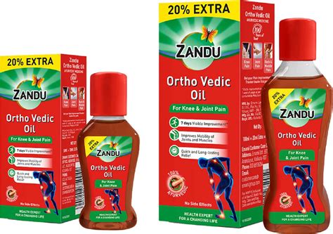 Buy ZANDU ORTHO VEDIC OIL - 120 ML Online & Get Upto 60% OFF at PharmEasy