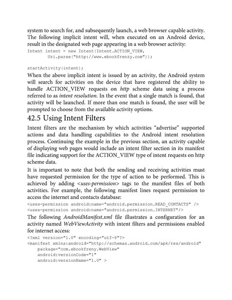 Android Studio 3.0 Development Essentials - system to search for, and ...