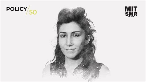 Urvashi in MIT Sloan Policy 50 | Mapping the Minds behind India's ...