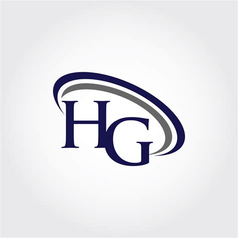Monogram HG Logo Design (Gráfico) por Greenlines Studios · Creative ...