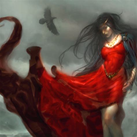 The Morrigan - The Phantom Queen, Irish Goddess Of War And Fate ...