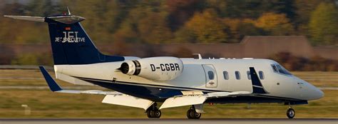 Learjet 55 (D-CGBR) Jet Executive International Charter S/N 55-122