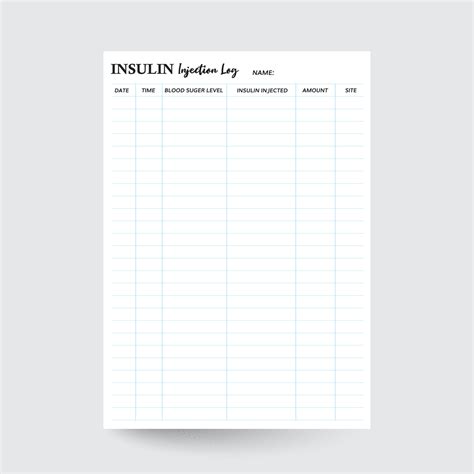 Printable Sliding Scale Insulin Chart Download Printable Templates ...
