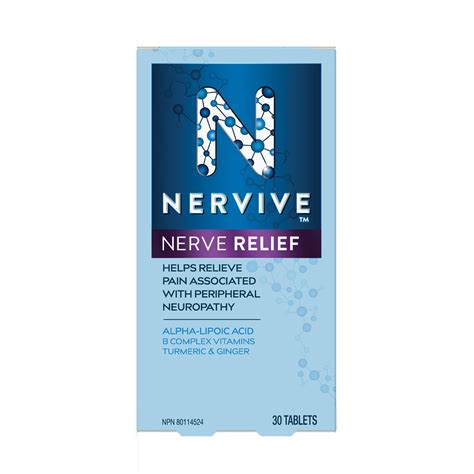 Nervive - Nerve Relief | 30 Tablets - White Cross E-Store