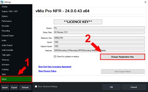 Image result for vMix Stream Key