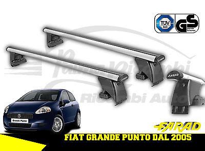 BARRE PORTATUTTO G3 FIAT TIPO SW CON RAILS ANNO 2018 SERRATURE IN - 3