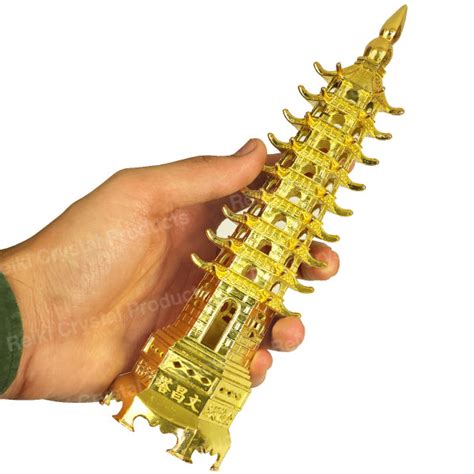 Vastu / Feng Shui Metal Tower Of Education – Reiki Crystal Products LLP