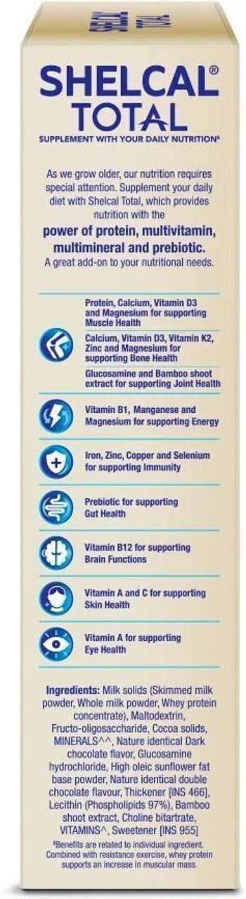 Shelcal Total Supplement Daily Nutrition Drink Price in India - Buy ...