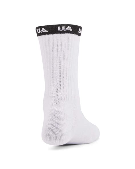 Order Online UA Essential 3-Pack Mid Crew Socks From Under Armour India ...