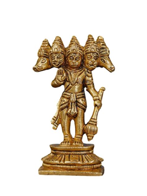 Brass Panchmukhi Hanuman