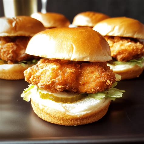 Fried Chicken Sliders