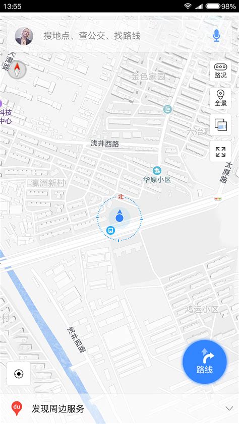 百度地图搜索定位