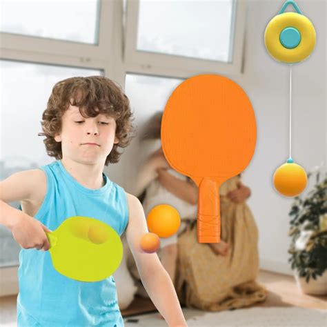 Storio Hanging Table Tennis Trainer Ball Set Ping Pong Indoor Games for ...