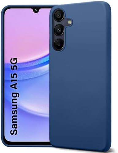 TheGiftKart Liquid Silicone Back Cover Case for Samsung Galaxy A15 5G ...