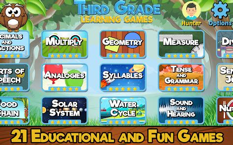 Third Grade Learning Games SE - Apps on Google Play - Worksheets Library