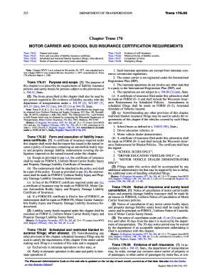 Fillable Online docs legis wisconsin wi trans 176 form Fax Email Print ...