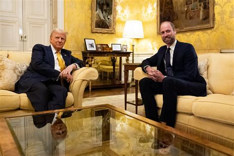Prince William meets US President Elect Donald Trump in Paris • The ...