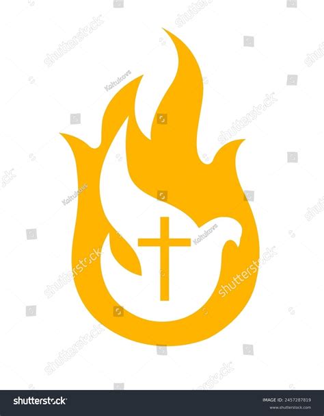 Holy Spirit Flames Clip Art Holy Spirit Fire Vector Images