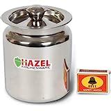 Buy HAZEL Stainless Steel Oil and Ghee Container for Kitchen ...