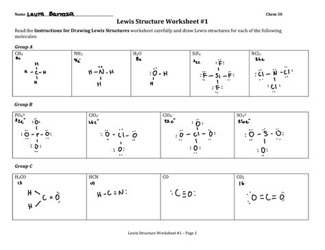 Lewis Structures Practice Problems CO2 的图像结果